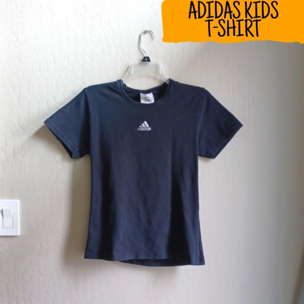 Black Adidas Kids T-Shirt